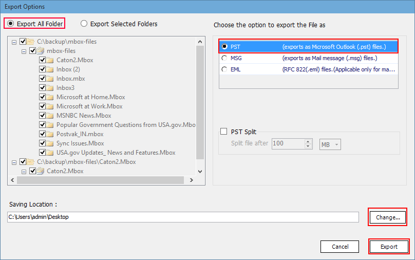 Export