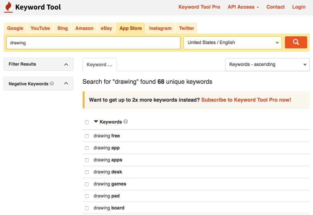 KeywordTool.io