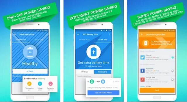 360 Battery - Battery Saver, Phone Cooler, Cleaner