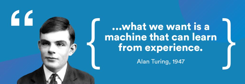 Alan Turing about deep learning