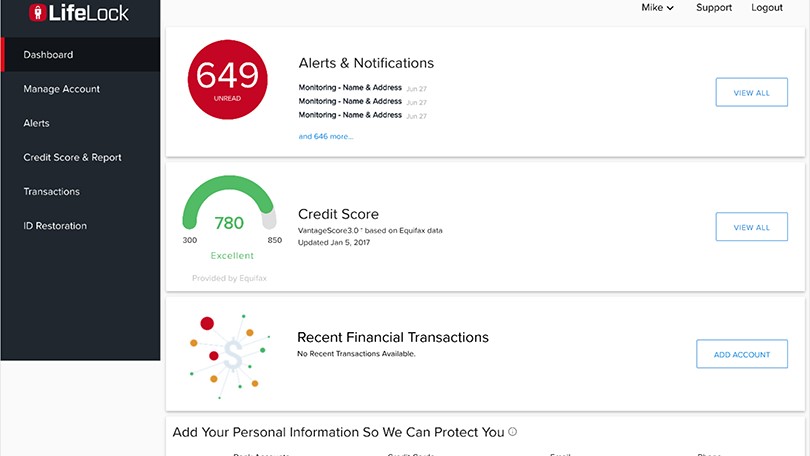 compare identity theft protection