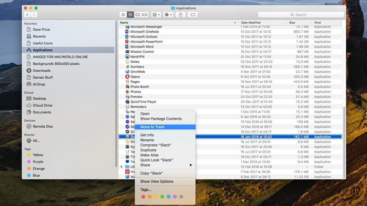 MAC uninstaller