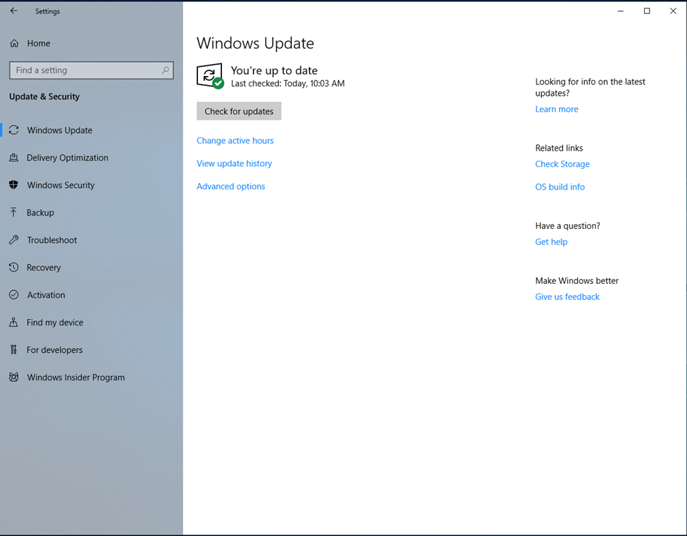 Update Software